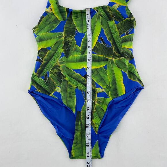 Alice And Olivia Remy Scoop Neck Reversible Swimsuit M - Picture 9 of 15